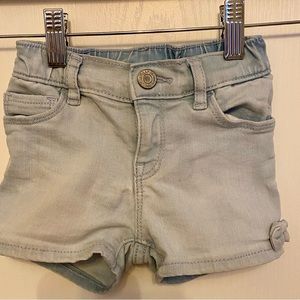3 for 15 Gap Toddler Bow Denim Shorts